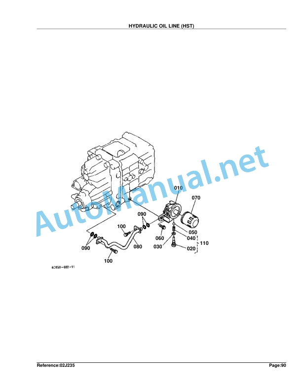 Kubota B2400HSE Tractor Parts Manual PDF 5 Kubota B2400HSE Tractor Parts Manual PDF - Image 5