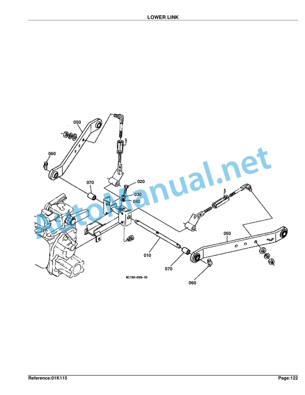 Kubota B2410HSD Tractor Parts Manual PDF 5 Kubota B2410HSD Tractor Parts Manual PDF - Image 5