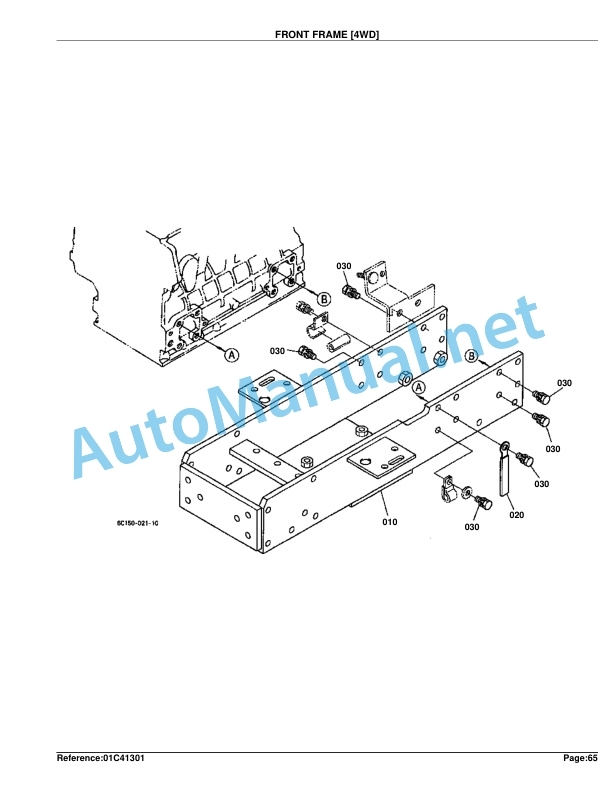 Kubota B2410HSDB Tractor Parts Manual PDF 3 Kubota B2410HSDB Tractor Parts Manual PDF - Image 3