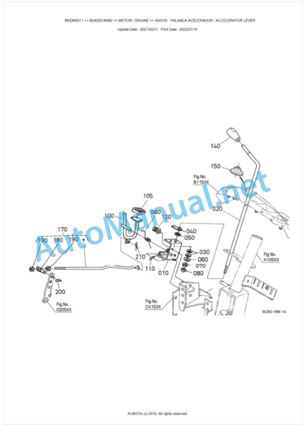 Kubota B2420D-M, M2 Parts Manual PDF BKIDK5011 2 Kubota B2420D-M, M2 Parts Manual PDF BKIDK5011-2