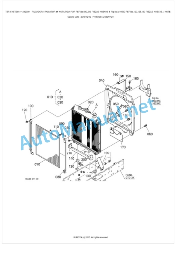 Kubota B2650DB-F Tractor Parts Manual PDF BKIDK5070 2 Kubota B2650DB-F Tractor Parts Manual PDF BKIDK5070-2