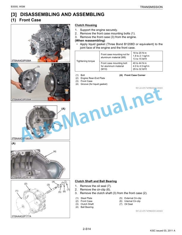 Kubota B3000 Tractor Workshop Manual PDF EN 3 Kubota B3000 Tractor Workshop Manual PDF EN-3