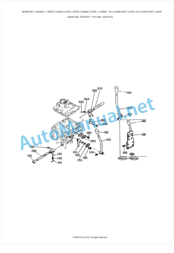 Kubota B4200D Parts Manual PDF BKIDK0195 4 Kubota B4200D Parts Manual PDF BKIDK0195-4