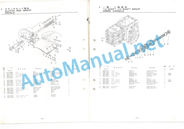 Kubota B5100D-P Tractor Parts Manual PDF-3