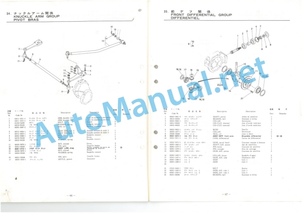 Kubota B5100D-P Tractor Parts Manual PDF-5