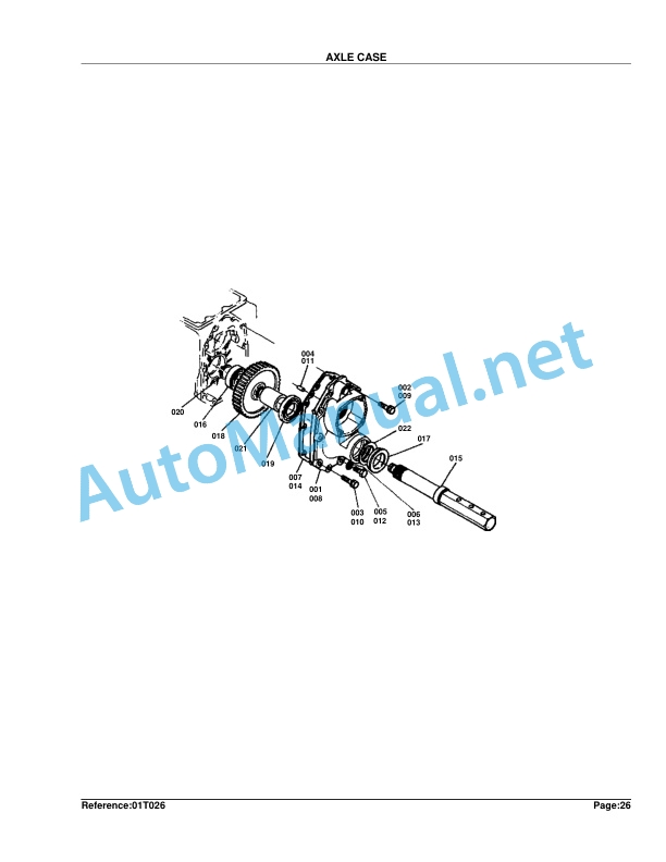 Kubota B6100HST-D Tractor Parts Manual PDF 3 Kubota B6100HST-D Tractor Parts Manual PDF - Image 3