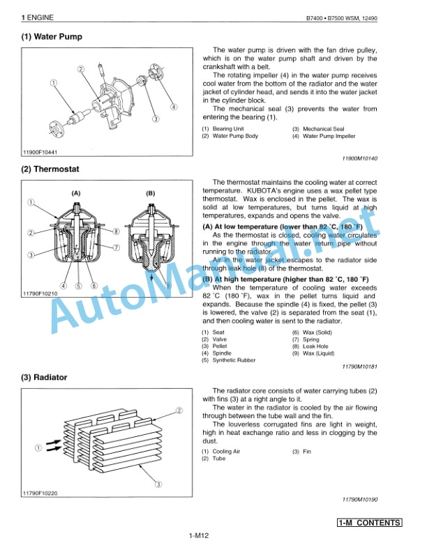 Kubota B7400, 7500 Tractor Workshop Manual PDF 2 Kubota B7400, 7500 Tractor Workshop Manual PDF-2