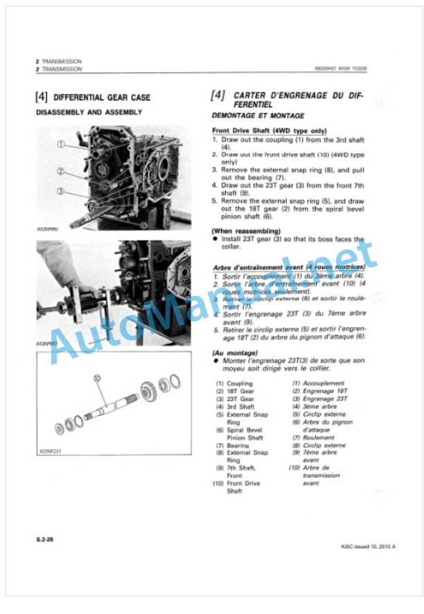 Kubota B8200HST Tractor Workshop Manual PDF 4 Kubota B8200HST Tractor Workshop Manual PDF-4