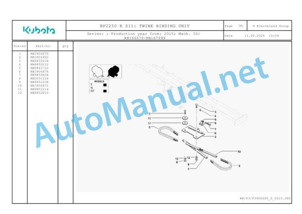 Kubota BF2250 R SII Parts Manual PDF 4 Kubota BF2250 R SII Parts Manual PDF-4