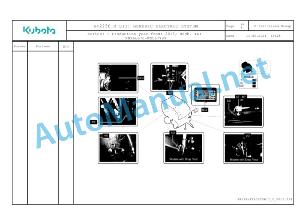 Kubota BF2250 R SII Parts Manual PDF 5 Kubota BF2250 R SII Parts Manual PDF-5