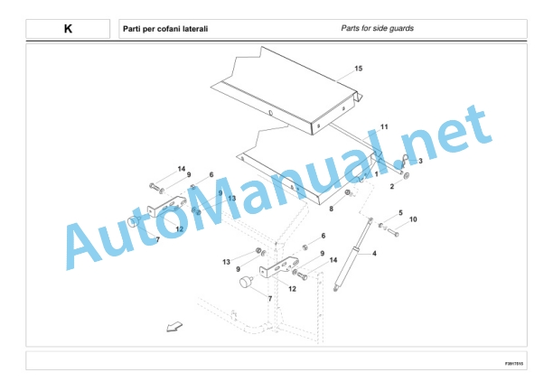 Kubota BF2255 SC14 (N-NT) Baler Parts Manual PDF 5 Kubota BF2255 SC14 (N-NT) Baler Parts Manual PDF-5