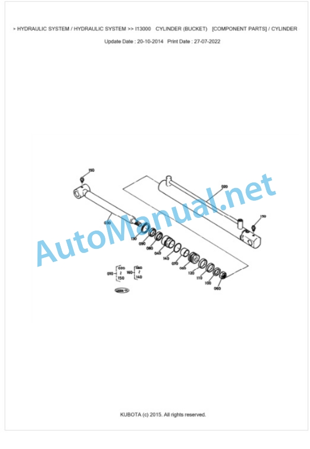 Kubota BF500 Parts Manual PDF BKIDK0089 5 Kubota BF500 Parts Manual PDF BKIDK0089-5