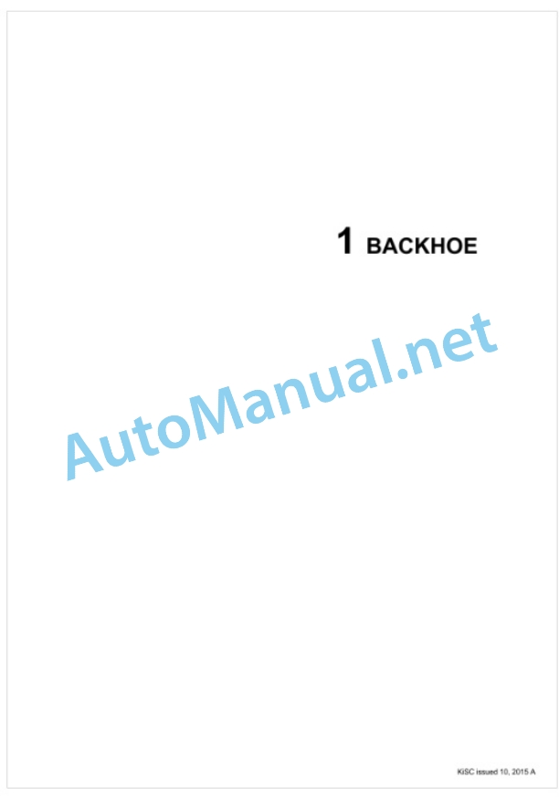 Kubota BH70 Backhoe Workshop Manual PDF 3 Kubota BH70 Backhoe Workshop Manual PDF-3