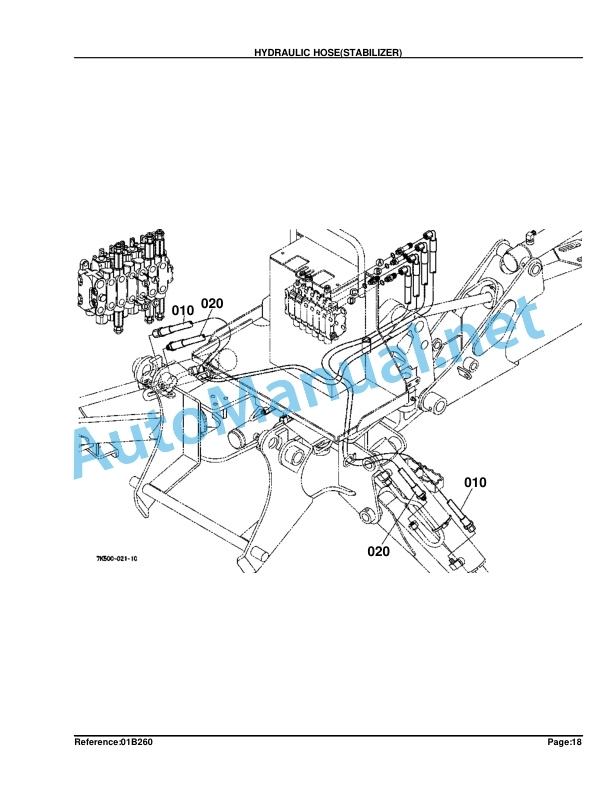 Kubota BH90 Backhoe Parts Manual PDF 4 Kubota BH90 Backhoe Parts Manual PDF - Image 4