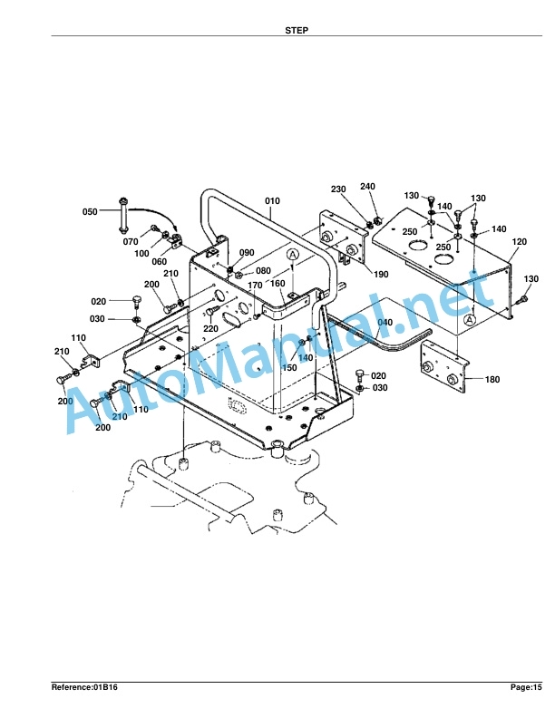 Kubota BT751 Backhoe Parts Manual PDF 4 Kubota BT751 Backhoe Parts Manual PDF - Image 4