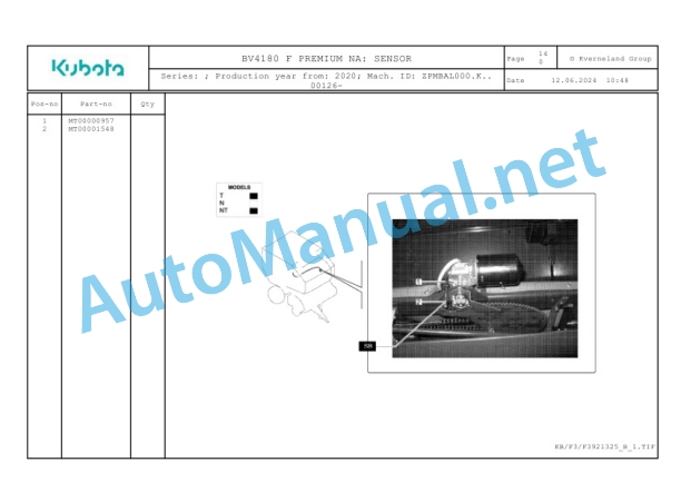 Kubota BV4180 F PREMIUM NA Parts Manual PDF 5 Kubota BV4180 F PREMIUM NA Parts Manual PDF-5
