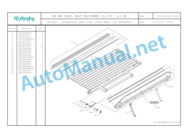 Kubota BX DMC 8XXX Parts Manual PDF 4 Kubota BX DMC 8XXX Parts Manual PDF-4