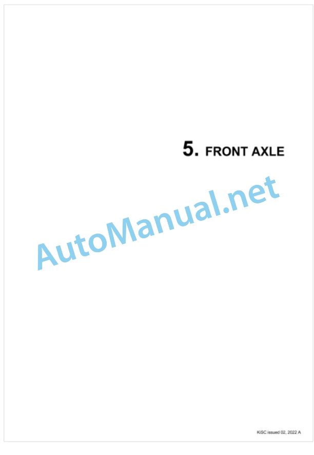 Kubota BX1880-AU, BX2380-AU, BX2680-AU, RCK60B Workshop Manual PDF 4 Kubota BX1880-AU, BX2380-AU, BX2680-AU, RCK60B Workshop Manual PDF-4