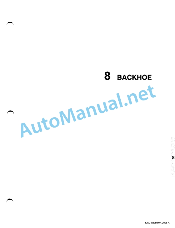 Kubota BX23, LA210-1, BT600 Backhoe Workshop Manual PDF