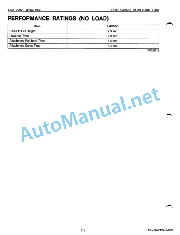 Kubota BX23, LA210-1, BT600 Front Loader Workshop Manual PDF 2 Kubota BX23, LA210-1, BT600 Front Loader Workshop Manual PDF-2