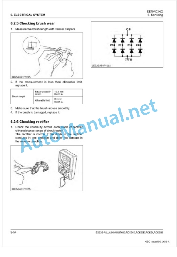 Kubota BX23S-AU, LA340AU, BT603, RCK54D, RCK60D, RCK54, RCK60B Tractor, Front Loader, Backhoe, Rotary Mower Workshop Manual PDF 5 Kubota BX23S-AU, LA340AU, BT603, RCK54D, RCK60D, RCK54, RCK60B Tractor, Front Loader, Backhoe, Rotary Mower Workshop Manual PDF-5