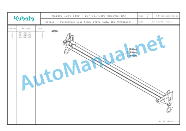 Kubota CB1300-1350-1400 + EC, CB1400F Parts Manual PDF 4 Kubota CB1300-1350-1400 + EC, CB1400F Parts Manual PDF-4