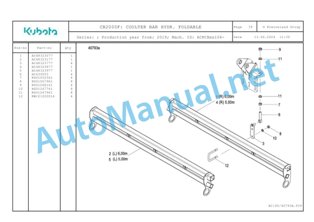 Kubota CB2000F Parts Manual PDF 4 Kubota CB2000F Parts Manual PDF-4