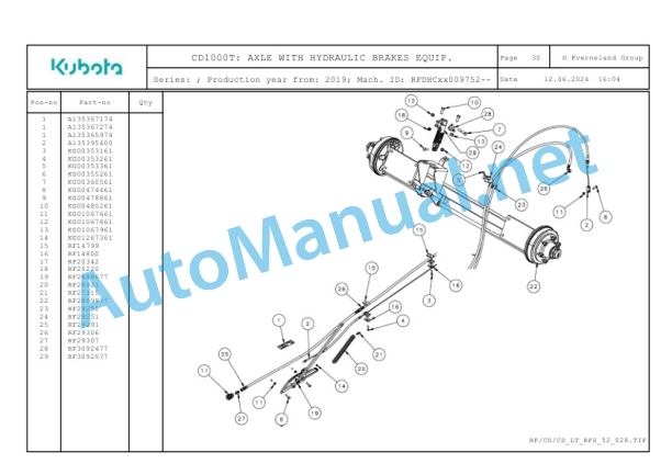Kubota CD1000T Parts Manual PDF 5 Kubota CD1000T Parts Manual PDF-5