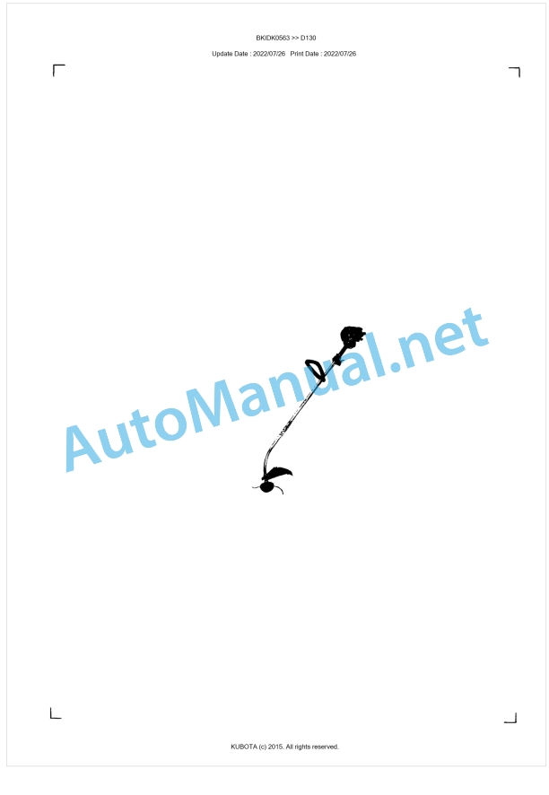 Kubota D130 Parts Manual PDF BKIDK0563 1 Kubota D130 Parts Manual PDF BKIDK0563