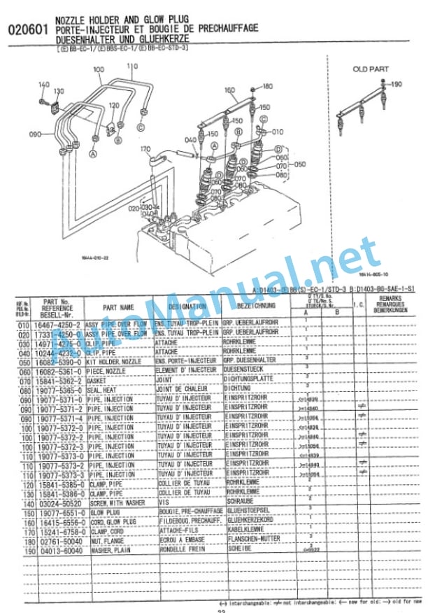 Kubota D1403-(E)BB-EC-1 Diesel Engine Parts Manual PDF 4 Kubota D1403-(E)BB-EC-1 Diesel Engine Parts Manual PDF-4