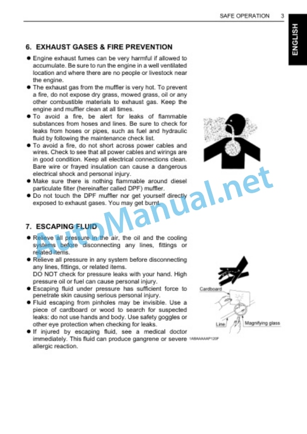 Alternative view of Kubota D1803-CR-E4, D1803-CR-TE4, V2403 Operators Manual PDF