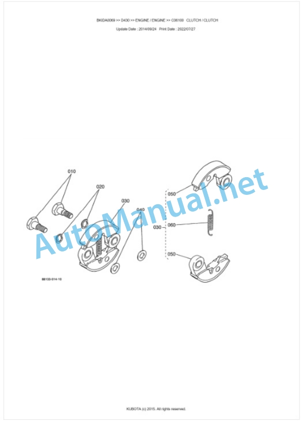 Kubota D430 Parts Manual PDF BKIDA0069 5 Kubota D430 Parts Manual PDF BKIDA0069-5