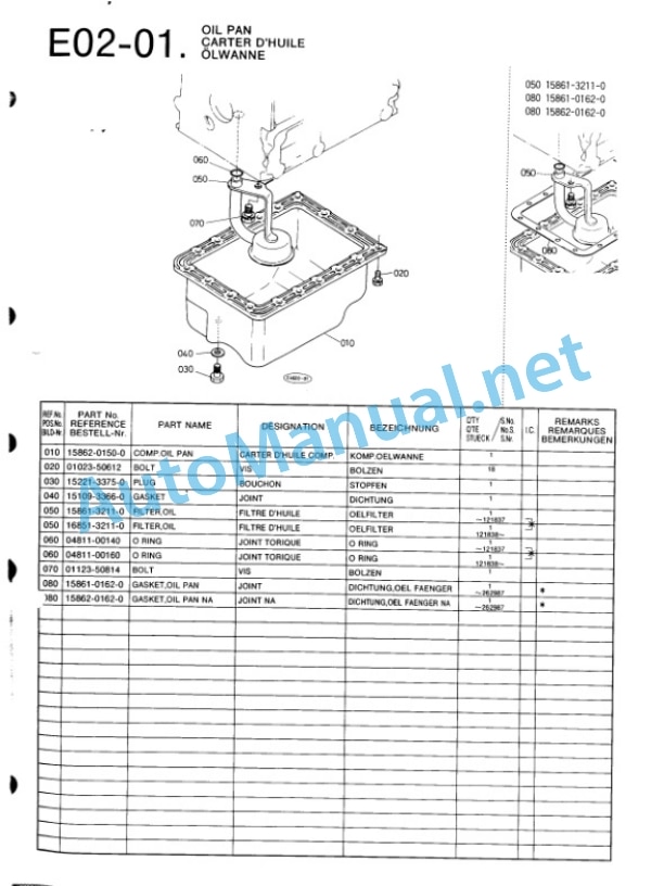 Kubota D600-BBS-1 Diesel Engine Parts Manual PDF 2 Kubota D600-BBS-1 Diesel Engine Parts Manual PDF-2