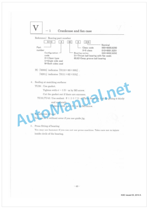 Kubota DM262-S, DM262-W, DH264-S, DH264 Workshop Manual PDF 4 Kubota DM262-S, DM262-W, DH264-S, DH264 Workshop Manual PDF-4