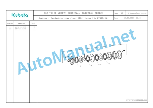 Kubota DMC 7032T (NORTH AMERICA) Parts Manual PDF 5 Kubota DMC 7032T (NORTH AMERICA) Parts Manual PDF-5