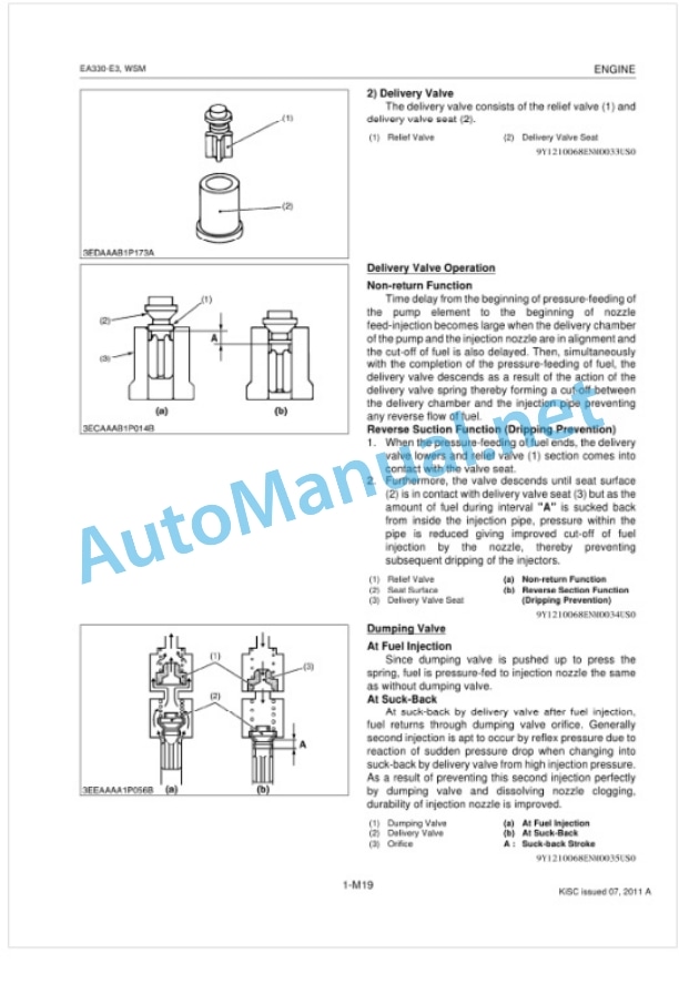 Kubota EA330-E3 Series Diesel Engine Workshop Manual PDF 3 Kubota EA330-E3 Series Diesel Engine Workshop Manual PDF-3
