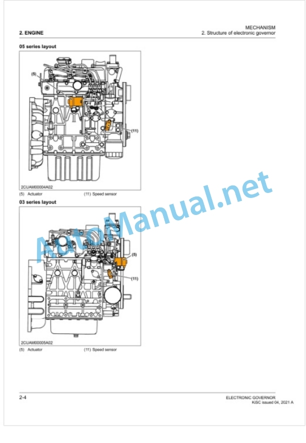 Kubota Electric Governor Diesel Engine Workshop Manual PDF 3 Kubota Electric Governor Diesel Engine Workshop Manual PDF-3