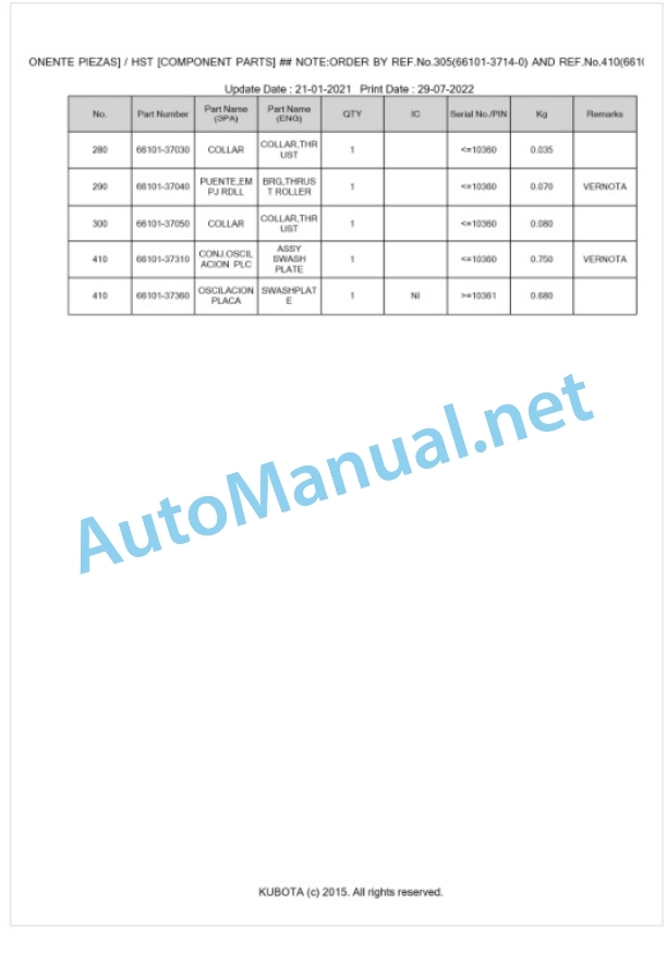Kubota F1900 Parts Manual PDF BKIDA5015 FR 4 Kubota F1900 Parts Manual PDF BKIDA5015 FR-4