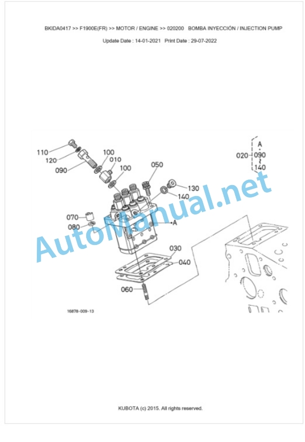 Kubota F1900E Parts Manual PDF BKIDA0417 FR 2 Kubota F1900E Parts Manual PDF BKIDA0417 FR-2