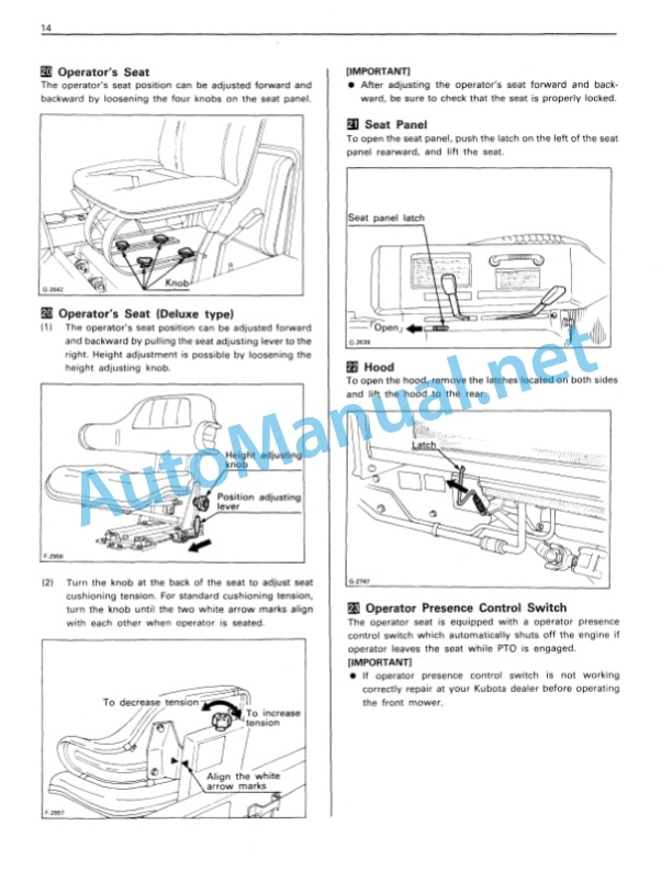 Kubota F2000 Front Mower Operators Manual PDF 3 Kubota F2000 Front Mower Operators Manual PDF-3