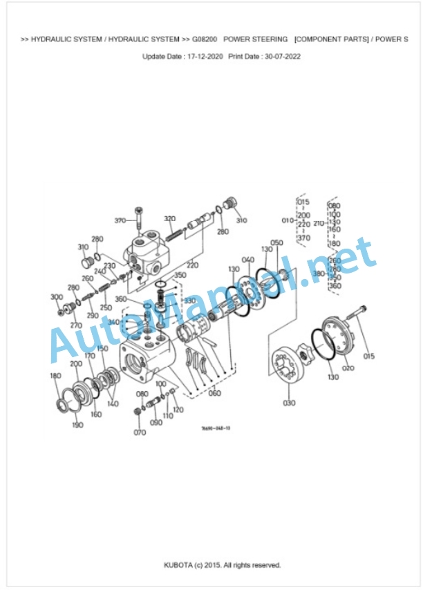 Kubota F2400-BI Parts Manual PDF BKIDA0090 5 Kubota F2400-BI Parts Manual PDF BKIDA0090-5