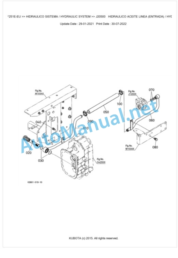 Kubota F251E-EU Parts Manual PDF BKIDA5217 5 Kubota F251E-EU Parts Manual PDF BKIDA5217-5