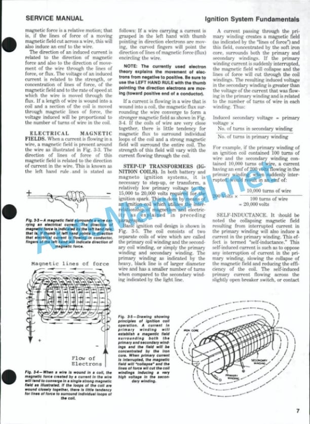 Alternative view of Kubota Fundamentals Section Service Manual PDF