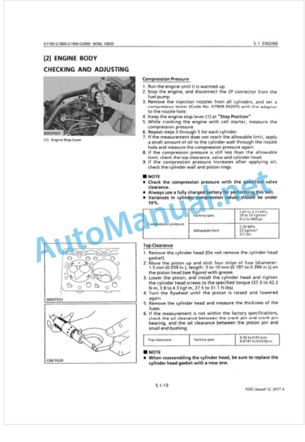 Kubota G1700, G1800, G1900, G2000 Workshop Manual PDF 3 Kubota G1700, G1800, G1900, G2000 Workshop Manual PDF-3