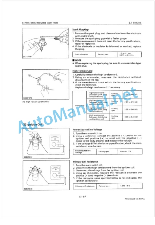Kubota G1700, G1800, G1900, G2000 Workshop Manual PDF 4 Kubota G1700, G1800, G1900, G2000 Workshop Manual PDF-4