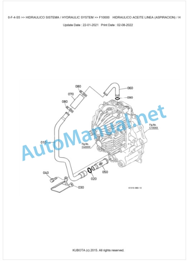Kubota G2160-F-4-S5 Parts Manual PDF BKIDK5376 5 Kubota G2160-F-4-S5 Parts Manual PDF BKIDK5376-5