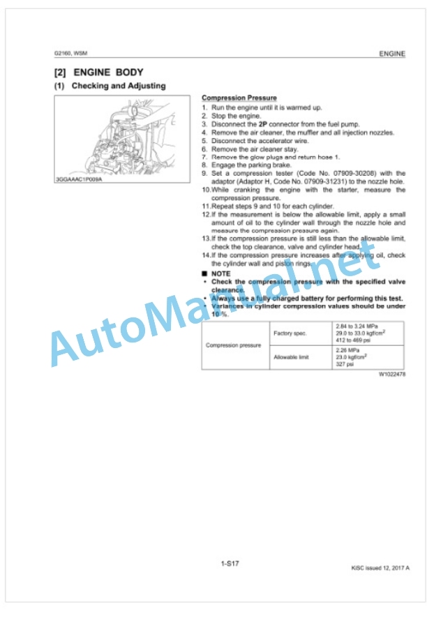 Kubota G2160, G2160-R48S, G2460G Workshop Manual PDF 2 Kubota G2160, G2160-R48S, G2460G Workshop Manual PDF-2