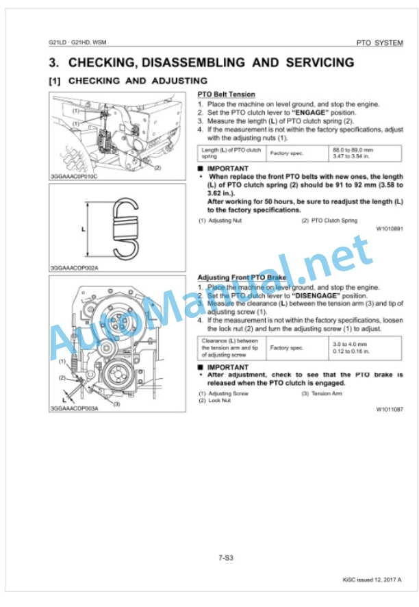 Kubota G21LD, G21HD Workshop Manual PDF-5
