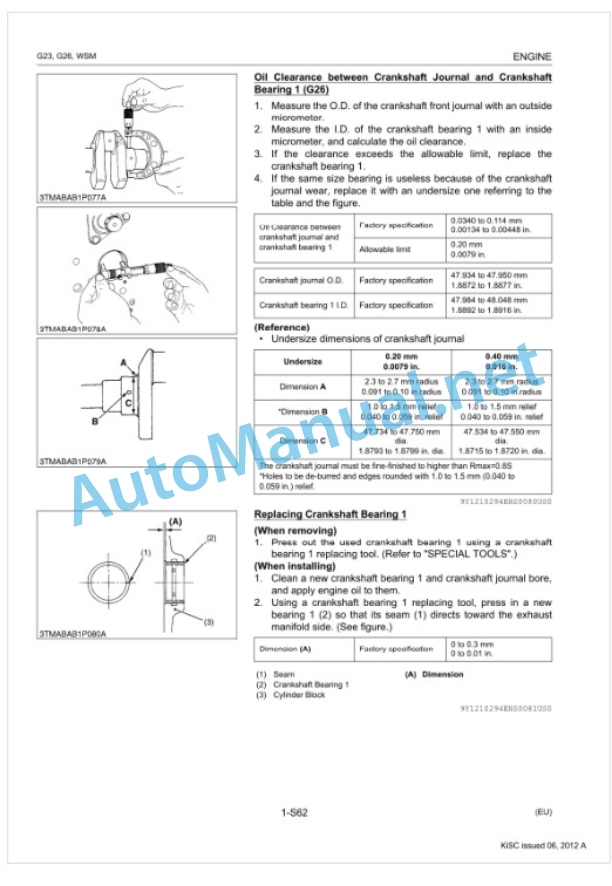 Kubota G23, G26 Workshop Manual PDF 3 Kubota G23, G26 Workshop Manual PDF-3