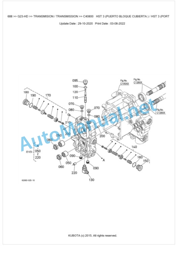 Kubota G23-HD Parts Manual PDF BKIDK0688 3 Kubota G23-HD Parts Manual PDF BKIDK0688-3
